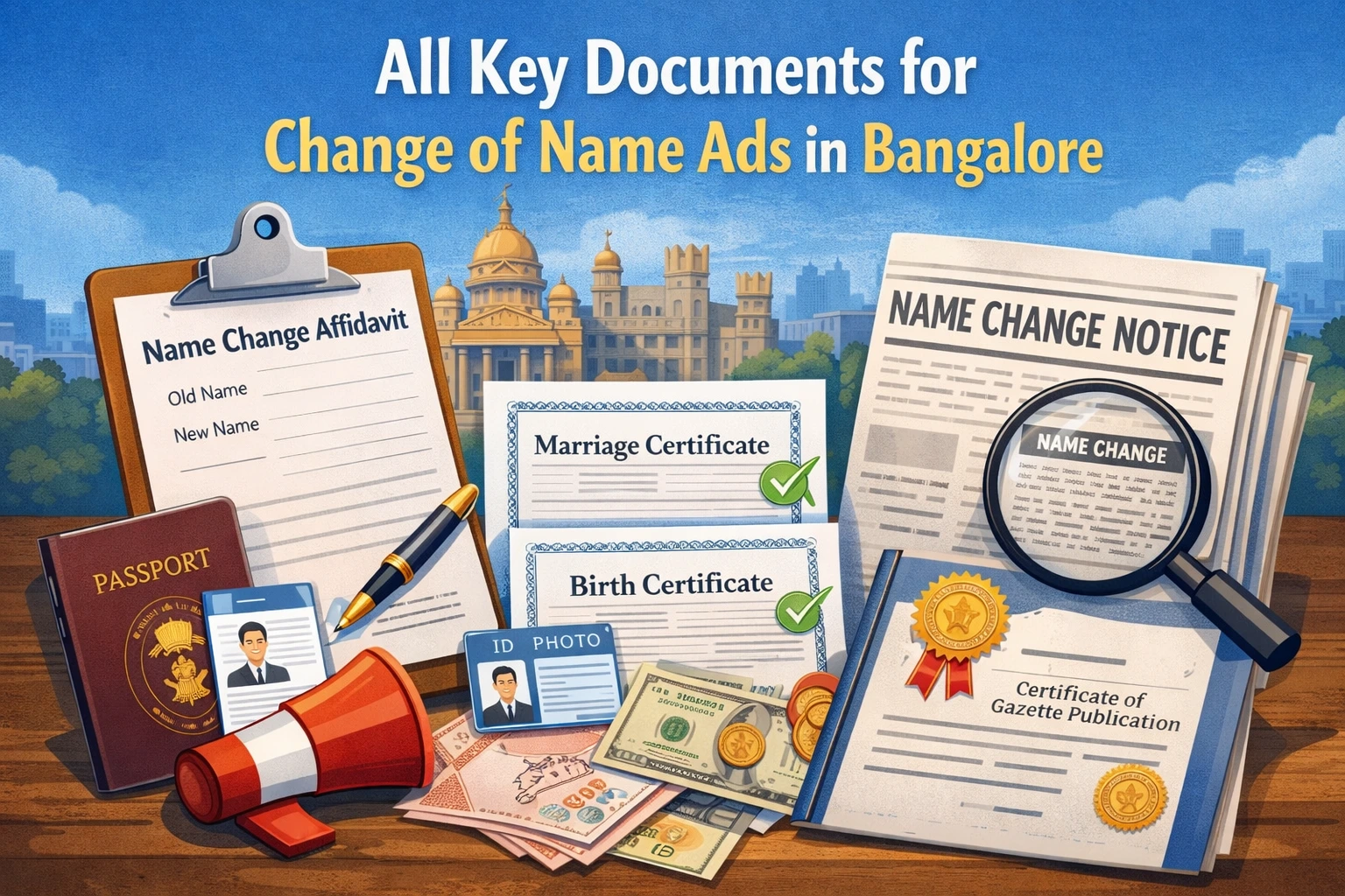 How to Publish a Name Change Ad in Bangalore Easily