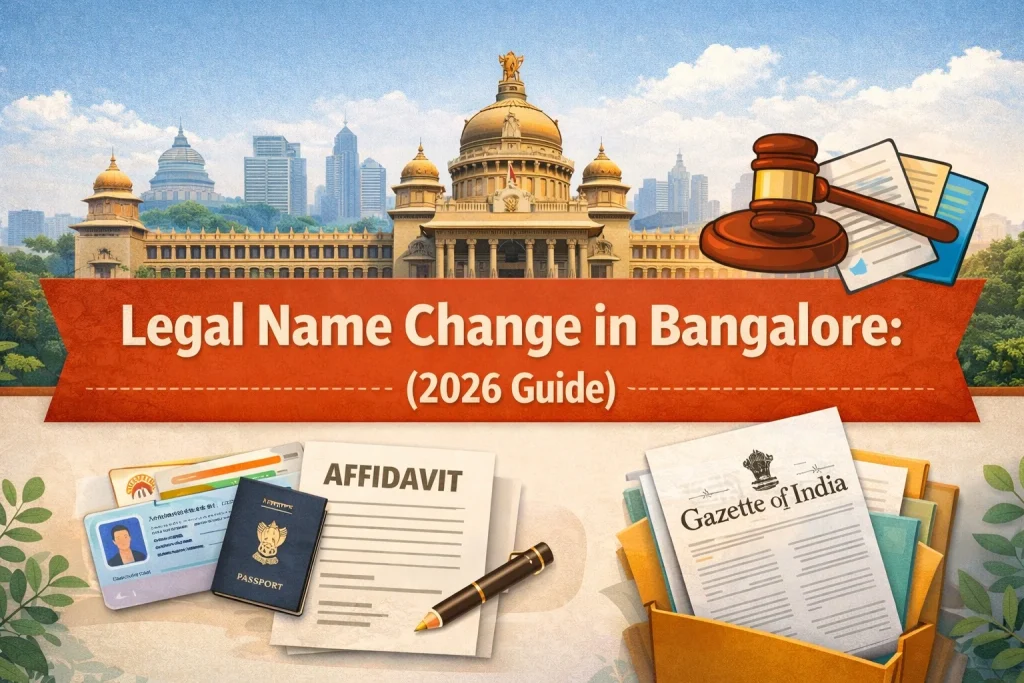 Legal Name Change in Bangalore: Step-by-Step Process (2026 Guide)