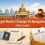 Legal Name Change in Bangalore: Step-by-Step Process (2026 Guide)