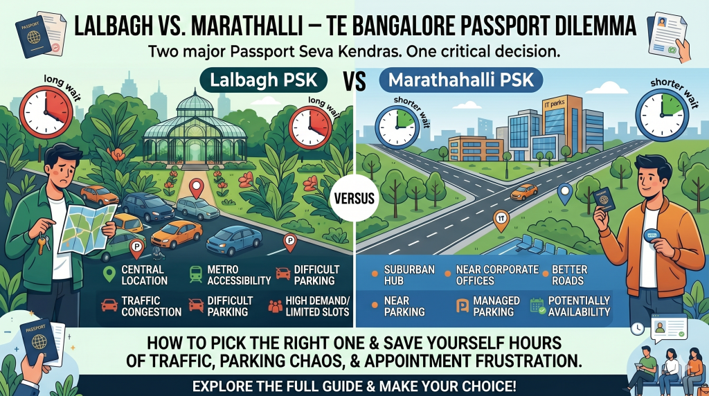 Lalbagh vs. Marathahalli – The Bangalore Passport Dilemma