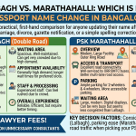 PSK Lalbagh vs. Marathahalli: Which is Best for Your Passport Name Change in Bangalore?