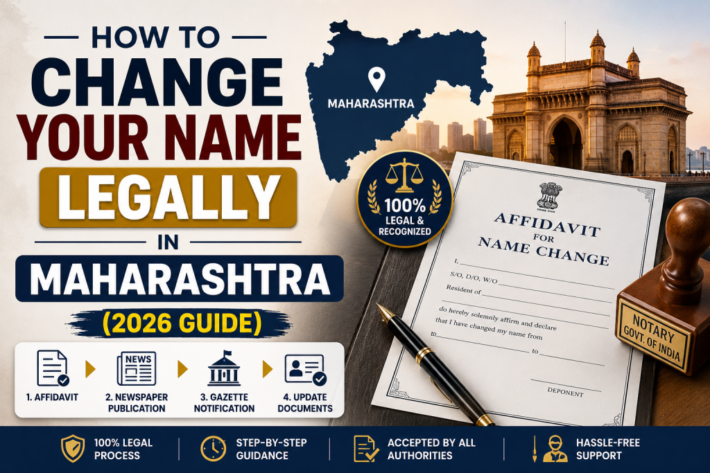 Change Name Legally Maharashtra 2026
