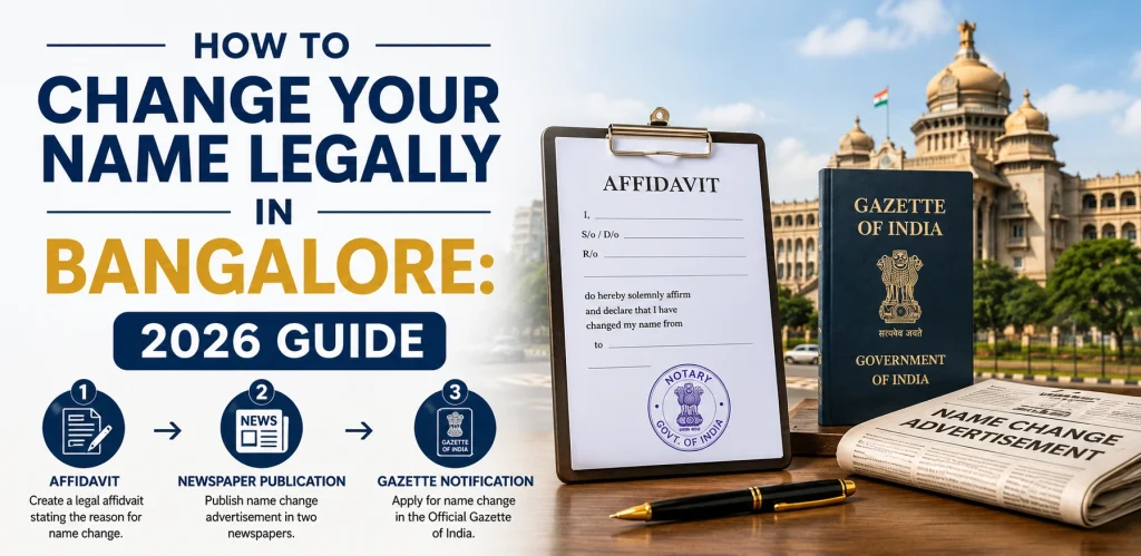 How to Change Your Name Legally in Bangalore: 2026 Guide