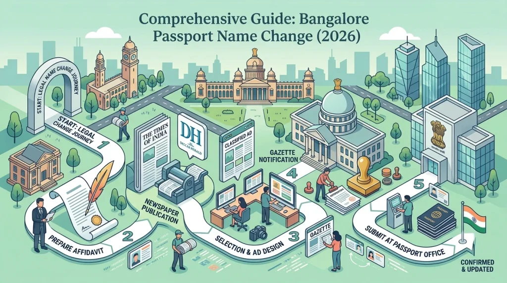 Passport Name Change Ad in Bangalore Newspaper: Full Guide 2026