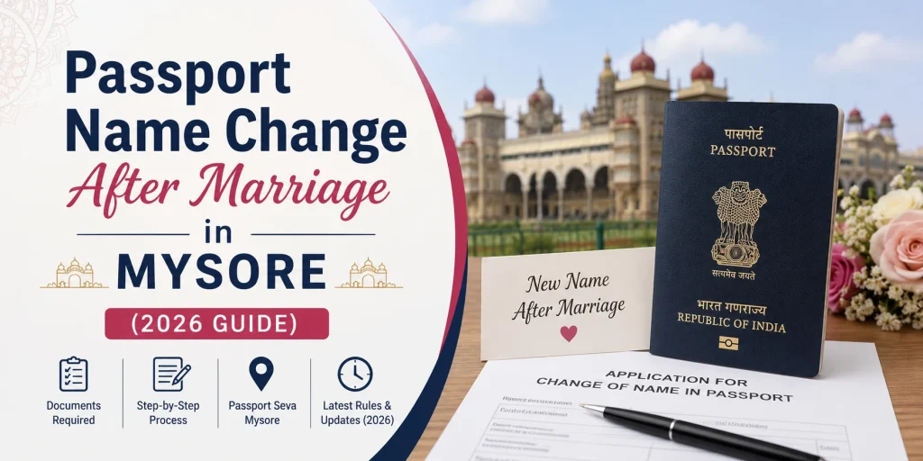 Passport Name Change After Marriage in Mysore (2026 Guide)