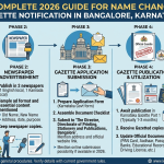 Gazette Notification Bangalore for Names Changes 2026