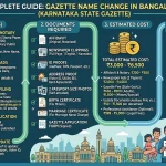 Gazette Name Change Service Bangalore: Process & Cost 2026
