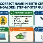 How to Correct Name in Birth Certificate Bangalore 2026