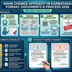 Names Changes Affidavit in Karnataka: Format & Process 2026