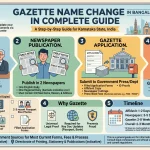Gazette Name Change in Bangalore: Step-by-Step Process & Documents