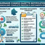Surname Changes Gazette Notification Bangalore 2026