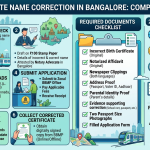 Birth Certificate Names Correction Bangalore: Process 2026