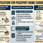 Gazette Notification for Passport Name Change Bangalore 2026