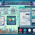 Newspaper Advertisement for Names Changes Bangalore 2026