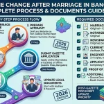 Surname Change After Marriage Bangalore: Process 2026